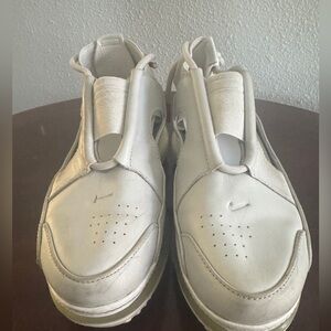 Nike White Sneakers Iconic Air Force 1 Style